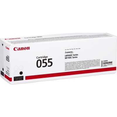 Tooner Canon 055Bk black/must 2300lk LBP663Cdw LBP664Cx/Cdw MF742Cdw MF744Cdw MF745Cdw MF746Cx