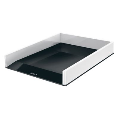 Document drawer 267x49x336mm Leitz WOW Dual color, glossy, white-black