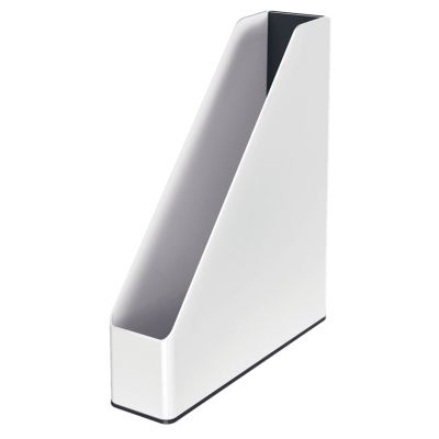 Document box 73x318x272mm Leitz WOW Dual color, glossy, white-black