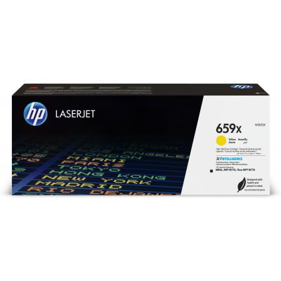 Tooner HP W2012X 659X Yellow/kollane 29000lk for Color LaserJet Enterprise M856dn, M856x, MFP M776, MFP M776dn, Flow MFP M776z, MFP M776zs