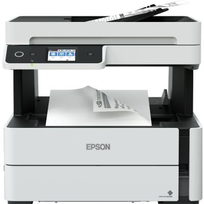 Kontorikombain Epson EcoTank M3170 must-valge tinditehnoloogia, A4, Wi-Fi, hall