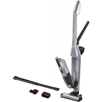 Bosch Vacuum Cleaner | BCH3P210 Series 4 | Cordless operating | Handstick | 21.6 V | Operating time (max) 50 min | Silver | Warranty 24 month(s)