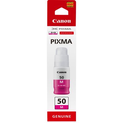 Canon GI-50 M (3404C001), Magenta cartridge for inkjet printers, 7700 pages.