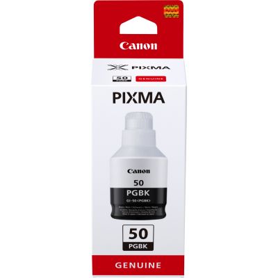 Canon GI-50 PGBK (3386C001), Black cartridge for inkjet printers, 6000 pages.