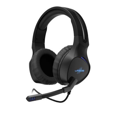 Over-Ear uRage "SoundZ 400" Gaming Headset, 50mm speakers, black, USB-cable 2.2m