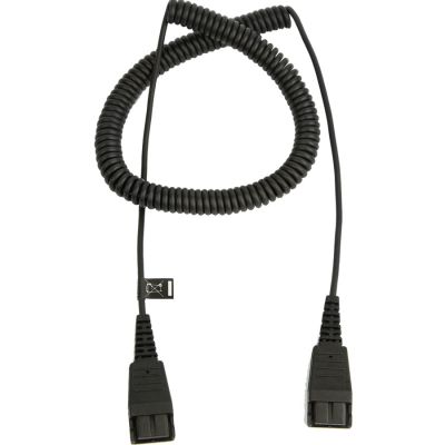 JABRA Extension cord, QD to QD, coiled, 0,5 - 2 meters