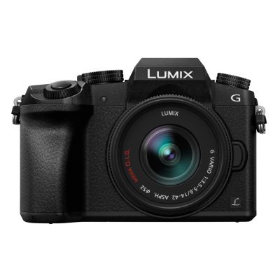 Panasonic Lumix DMC-G70 Kit schwarz + H-FS 14-42