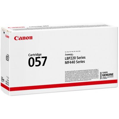Tooner Canon 057 must väikesemahuline 3100lk LBP228, LBP236, LBP237, MF455; i-SENSYS LBP233, LBP236, MF453, MF455