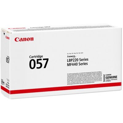 Tooner Canon 057 must väikesemahuline 3100lk ImageCLASS MF449x, i-SENSYS LBP223dw LBP226dw LBP228x MF443dw MF445dw MF446x MF449x