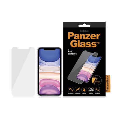 PanzerGlass | Apple | iPhone XR/11 | Hybrid glass | Transparent | Full frame coverage; Rounded edges; 100% touch preservation | Screen Protector