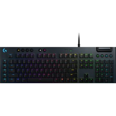 LOGITECH G815 Corded LIGHTSYNC Mechanical Gaming Keyboard - CARBON - UK - TACTILE