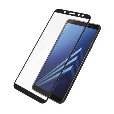 Ekraani kaitseklaas PanzerGlass, must, Samsung Galaxy A6 (2018)