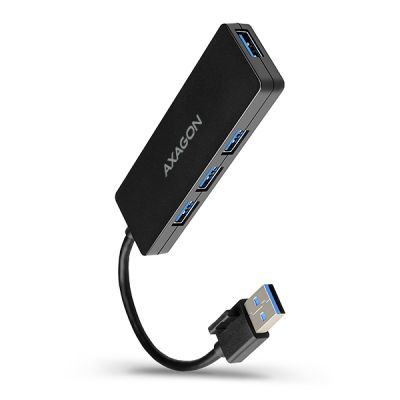 AXAGON HUE-G1A 4x USB3.0 Superspeed SLIM USB hub w. 14cm Type-A cable