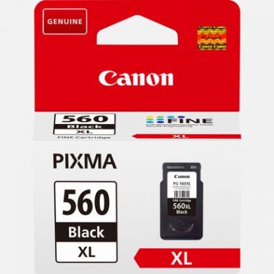 Tint Canon PG-560XL Black XL Ink 400pg Cartridge for PIXMA TS5350 TS5351 TS5352 TS5353