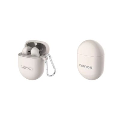 CANYON headset TWS-6 Beige