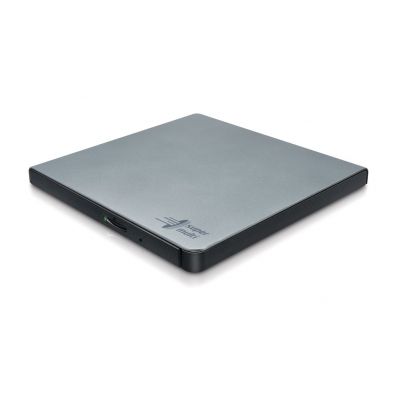 DVD-kirjutaja väline H.L Data Storage Ultra Slim Portable DVD-Writer GP57EB40 Interface USB 2.0, DVD±R/RW, hõbedane