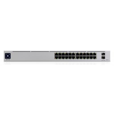 Ubiquiti USW-Pro-24-POE-EU configurable Gigabit Layer2 and Layer3 switch with auto-sensing 802.3at PoE+ and 802.3bt PoE++