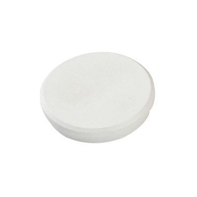 Magnet white - 32 mm, 4 magnets per blister card