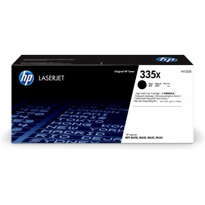 Tooner HP W1335X High Yield Black suuremahuline must 13700lk LaserJet MFP M438n, MFP M442dn, MFP M443nda