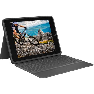 LOGITECH Rugged Folio with Smart Connector for iPad - GRAPHITE - NORDIC