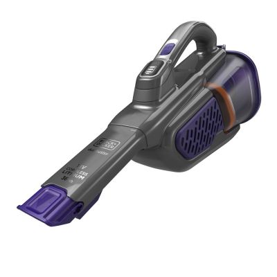 BLACK & DECKER Vacuum Cleaner | BHHV520BFP-QW | Cordless operating | 18 V | Black/Purple