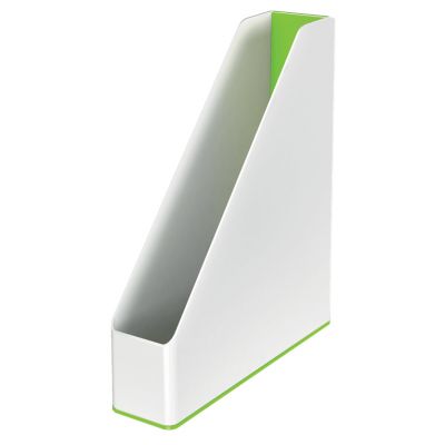 Document box 73x318x272mm Leitz WOW Dual color, glossy, white-green