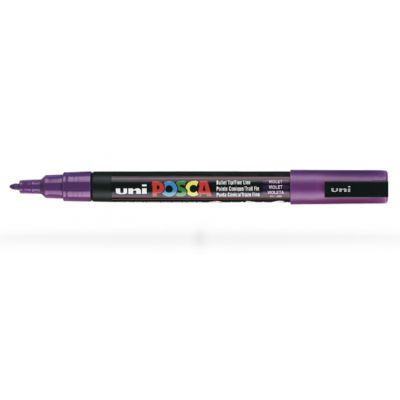 Marker UNI Posca PC3M, lilla, 0,9-1,3mm