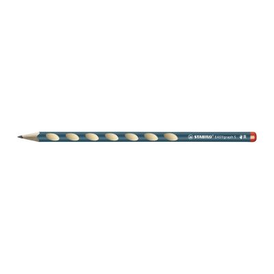 Graphite pencil Stabilo EASYgraph S, ergonomic, for right-handers, petrol