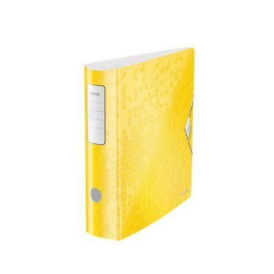 Lever Arch File Leitz Active PP WOW A4/80mm yellow