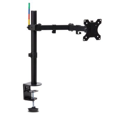 "Monitor table mount Kensington K55408WW black / black Single Monitor Arm SmartFit Ergo (C-clamp and Grommet) VESA75 / 100 up to 34 ""8kg"