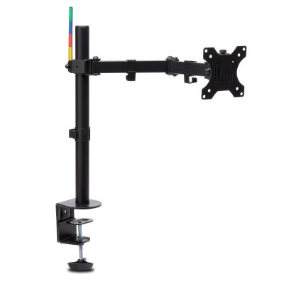 Monitori lauakinnitus Kensington K55408WW must/black Single Monitor Arm SmartFit Ergo (C-clamp and Grommet) VESA75/100 kuni 34" 8kg