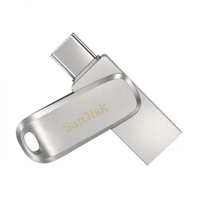 USB-mälupulk Sandisk USB-C 1TB/SDDDC4-1T00-G46 Ultra Dual Luxe, Type-C, USB3.2 Gen1, max read 400MB/s