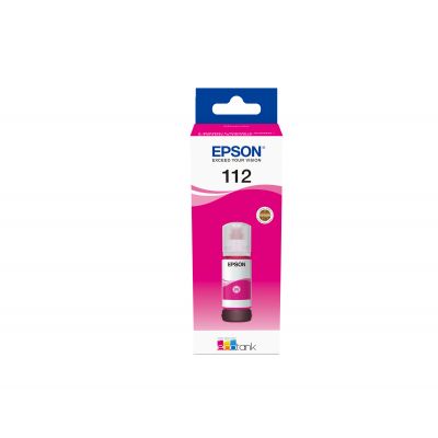 Ink Epson 112 C13T06C34A Pigment Ink Bottle, Magenta 70ml 6000lk EcoTank L6570 / L15160 / L15150