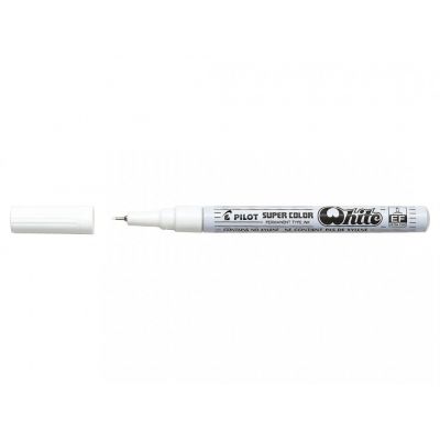 Marker Pilot SC-W-EF White, extra fine,valge,0,5 mm,veekindel