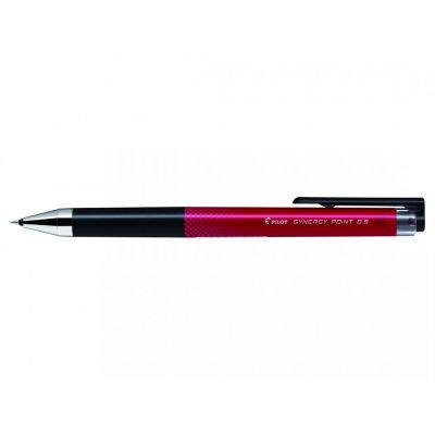 Gel Ink Rollerball Pen Pilot Synergy Point, red 0.5mm/ line 0,25mm