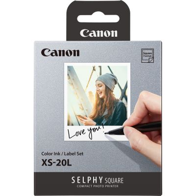Fotokomplekt Canon XS-20L Ink/Label Set 20l.Selphy printeritele