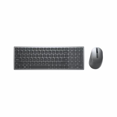 Dell | Keyboard and Mouse | KM7120W | Keyboard and Mouse Set | Wireless | Batteries included | RU | Bluetooth | Titan Gray | Numeric keypad | Wireless connection