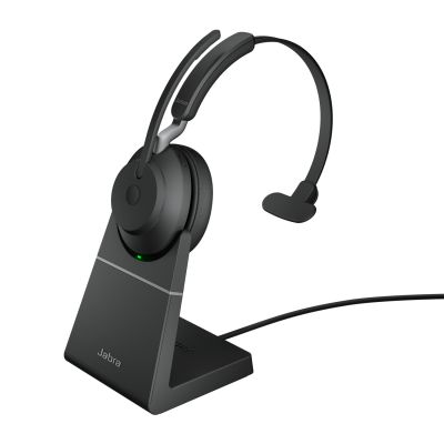 JABRA EVOLVE2 65, Link380a UC Mono Stand Black