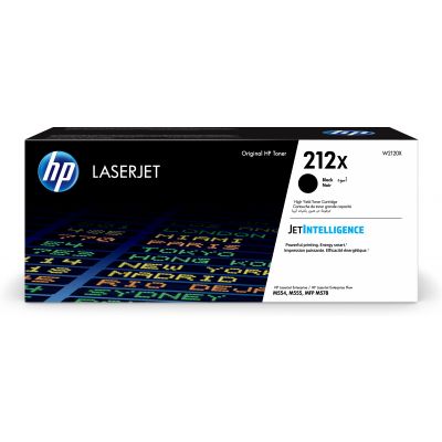 Tooner HP W2120X 212X Black/must suuremahuline 13000lk Color LaserJet Enterprise M554dn, M555dn/x, MFP M578dn/f