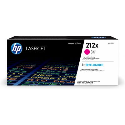 Tooner HP W2123X 212X Magenta suuremahuline 10000lk Color LaserJet Enterprise M554dn, M555dn/x, MFP M578dn/f