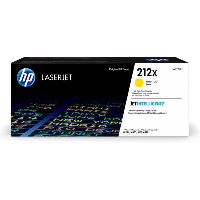 HP 212X High Yield Yellow Original LaserJet Toner Cartridge