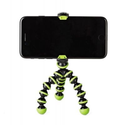Statiiv Joby GorillaPod Mobile Mini, must/roheline