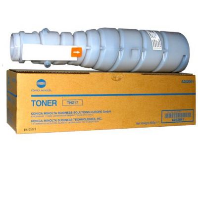 Toner Konica Minolta TN217 black / black bizhub 223/283/363/426 Polymer toner, yield ca. 17500pg / 6%