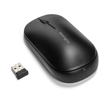 Hiir Kensington K75298WW Black/must SureTrack Dual Wireless/Bluetooth3.0/BT5.0 Mouse DPI1200/2400/4000 AES128bit