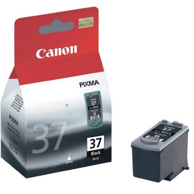 Ink Canon PG-37 black 11ml Pixma ip1800 / ip1900 / ip2500 / MP190 / MP210 / MP220 / MX300 / MX310