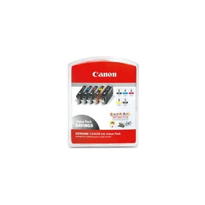 Tint Canon CLI-8 Value Pack Bk/PC/PM/Red/Green PIXMA Pro9000/Pro 9000 Mark II