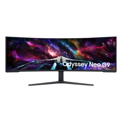 Samsung Odyssey Neo G9 G95NC LS57CG952NUXEN 57" VA Monitor 7680x2160/32:9/420cd/m2/1ms HDMI, DP, Headphone out, USB