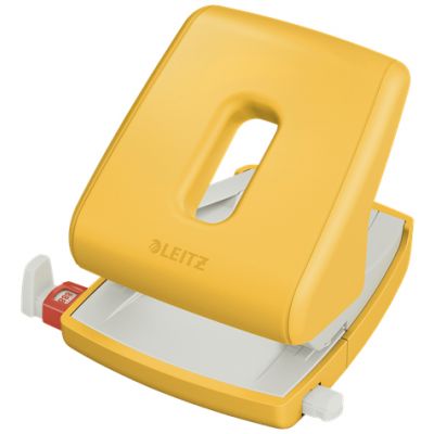 Hole Punch Leitz Cosy 2-hole 30 sheets, warm yellow