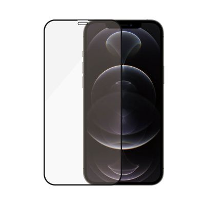 PanzerGlass | Apple | For iPhone 12/12 Pro | Glass | Black | 100% touch; The coating is non-toxic | Case Friendly