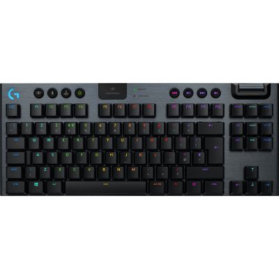 LOGITECH G915 TKL LIGHTSPEED Wireless Mechanical Gaming Keyboard - CARBON - RUS - CLICKY
